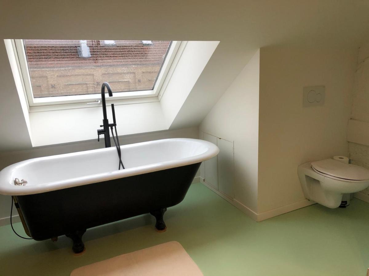 Lichtrijke Loft Bij Restaurant Den Olifant Apartment Ieper Luaran gambar